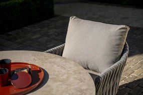 Taste by 4 Seasons Cannes low dining tuinstoel terre LoungestoelTuinstoel   bruin weerbestendig