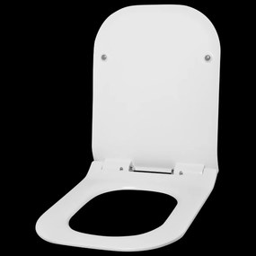 Kerra Kamet softclose toiletzitting met quick release wit glans