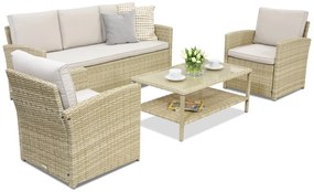 Monaco Coffee 5 Garden Point tuinmeubelen beige