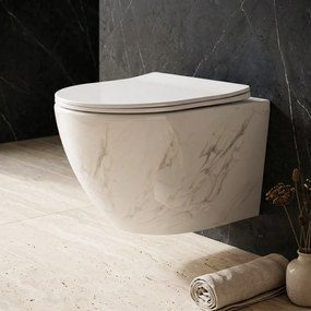 Hangende toilet Rea Carlos Nature Marble
