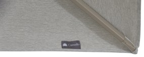 Zweefparasol  3x3.5m S2 Excellent (excl. voet) Taupe-naturel-bruin Camello Luna