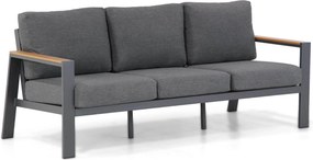 Stoel en Bank Loungeset 5 personen Aluminium/polywood Grijs  Domani Furniture Roseto