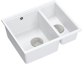 granieten spoelbak Logan 150 White