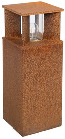 Marina 40 Square Tuinlamp Corten Tuinverlichting Corten E27