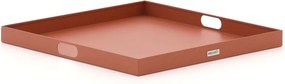 Dienblad voor buiten en binnen | Manifesto | Aluminium | Oranje | 60x60cm | Kees Smit Tuinmeubelen
