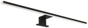 Comad Ala spiegellamp zwart 60cm LED