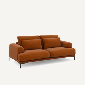 3-zitsbank in linnen fluweel, MARSILE