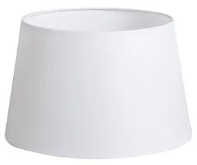 Linnen lampenkap wit 25/16