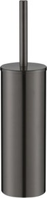 Plieger Vigo vrijstaande toiletborstel met deksel geborsteld gunmetal
