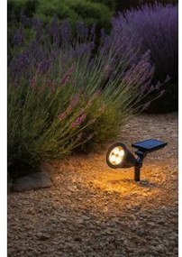 Led-buitenlamp Op Zonne-energie In Aluminium Rozi Warm Wit - Sklum