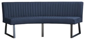 Eetkamerbank - Hengelo - stof Element blauw 13 - geschikt voor ovale tafel 240 cm