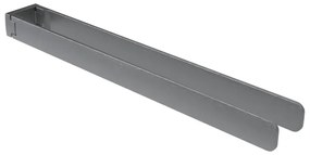 Haceka Aline Handdoekhouder - 46cm - dubbel - draaibaar - mat grijs 1208693