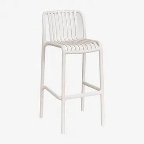 Stapelbare Hoge Tuinkruk Van Polypropyleen Wendell ↑75 Cm & Tapioca Beige - Sklum