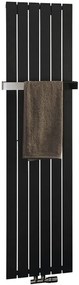 Sapho Colonna radiator mat zwart 45x180cm 910W