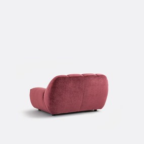 XL fauteuil, dik fluweel, Nuria
