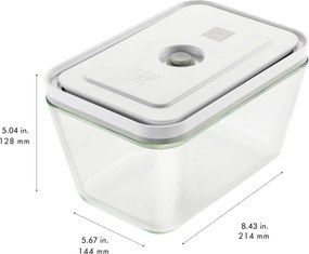 ZWILLING Fresh &amp; Save Vacuümdoos L, Glas, Grijs - Fresh &amp; Save - ZWILLING