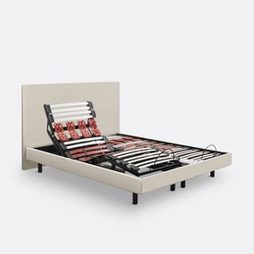 2 in 1 ensemble, kofferbed en hoofdbord Hercule