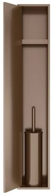 Hotbath &More inbouw toiletborstel en toiletrolhouder Tuscan brons