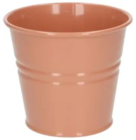 Bloempot, zink, terraroze,Ø 11 cm