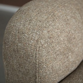 Taupe Hoekbank Chaise Longue Links