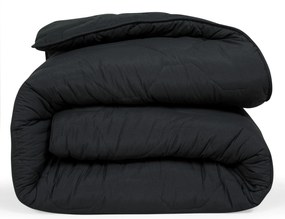 Dekbed 2 in 1 - Wasbaar dekbed zonder overtrek - 140x200 - zwart