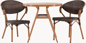 Tuin bistroset Abrantes, 3-delig