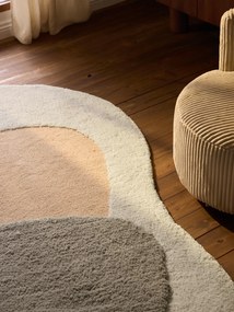 Vloerkleed Rylee met organische vorm
