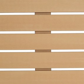 Terrastegel composiet 50 x 50 cm teak FSC (24 mm) massief