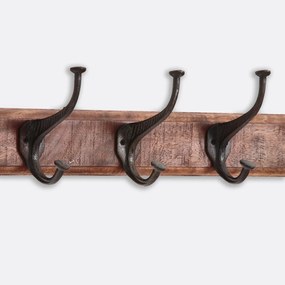 Wandkapstok 5 dubbele haken, Anet