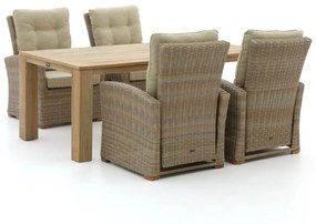 Intenso Mazzano/ROUGH-X 200cm lounge-dining tuinset 5-delig verstelbaar