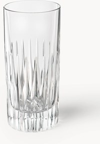 Handgemaakte longdrinkglazen Dionysos met reliëfpatroon, 2-delig