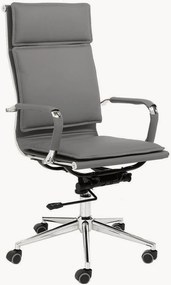 Kunstleren bureaustoel Premier, in hoogte verstelbaar