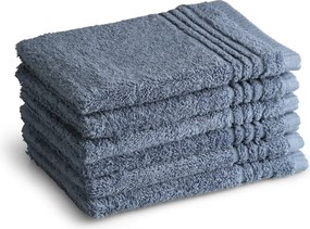 Washandjes Supreme Collectie – 6 stuks – 16×21 – ijsblauw