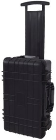 vidaXL Hardcase transportkoffer met wielen en schuimen binnenkant