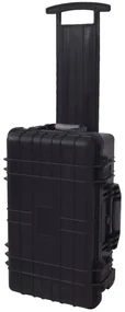 vidaXL Hardcase transportkoffer met wielen en schuimen binnenkant