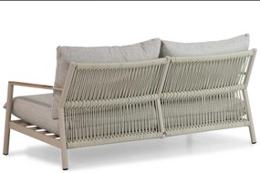Stoel en Bank Loungeset 5 personen Aluminium/Rope Taupe  Coco Sevilla