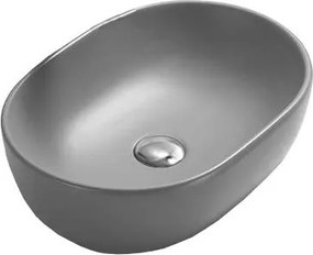 Mexen Viki opbouw wasbak 48 x 35 cm, lichtgrijs mat - 21054861