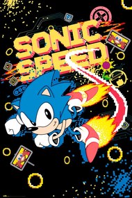 Poster Sonic the Hedgehog - Speed, (61 x 91.5 cm)