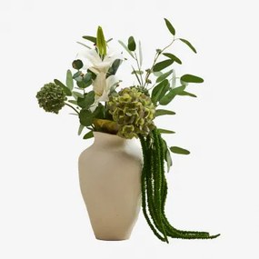 Decoratieve Bos Agavriel Wit - Sklum