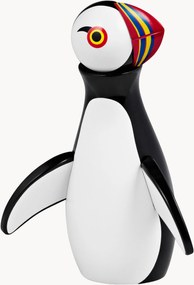 Decoratief object Puffin van beukenhout