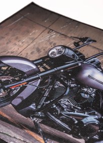 Tapijt Motorbike