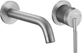 Inbouw wastafelkraan Rea Argon Nickel Brush + BOX