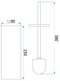 WC-borstels B106 GOLD