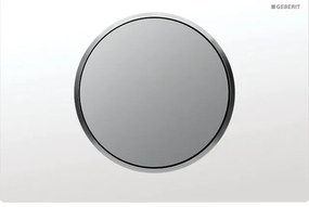 Geberit Sigma10 bedieningplaat met frontbediening voor toilet 24.6x16.4cm wit 115758KL5