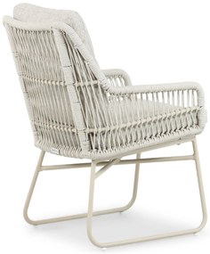 Tuinset 4 personen 180 cm Aluminium/rope Taupe Lifestyle Garden Furniture Vicente/Camila