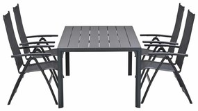 Taste by 4 Seasons Cadiz tuinset 5-delig verstelbaar - Adana tuintafel 180x100 cm