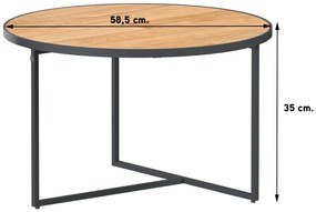 4-Seasons Strada koffietafel Ø 58,5 cm.