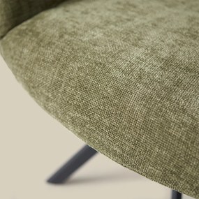 Groene Eetkamerstoel Met Armleuningen