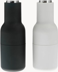 Zout & pepermolen Bottle Grinder met deksel van edelstaal, 2-delig