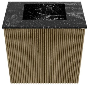 Mondiaz Joya DLux 40cm toiletmeubel dusk met wastafel faye midden zonder kraangat lava